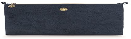 PiP Studio Cosmetic Flat Pouch Large Quilted Dark Blue 30x22x1cm