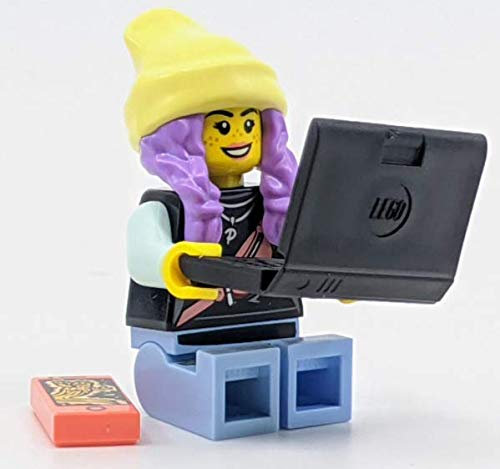 LEGO Côté caché : Parker avec téléphone portable et ordinateur portable