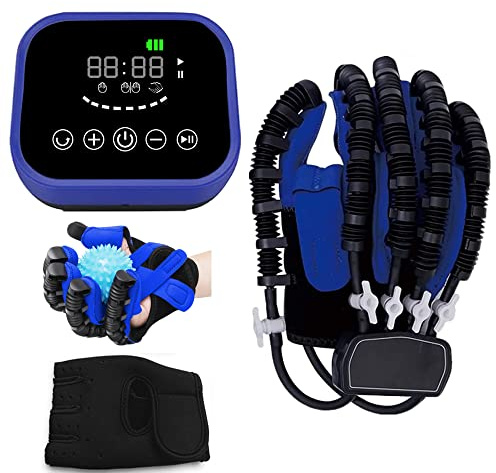 ZKES Finger and Hand Function Rehabilitation Trainer Robot Rehab Smart Gloves Recovery Exercise Equipment Accessories for Arthritis Stroke Hemiplegia Patient