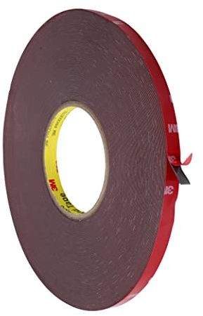 3M 4229P doppelseitiges Klebeband Klebestreifen Klebepads Extra stark Schwerlast Acryl Schaumband Hochleistungsklebeband Montageband (3M 4229P, 5mm x 10meter)