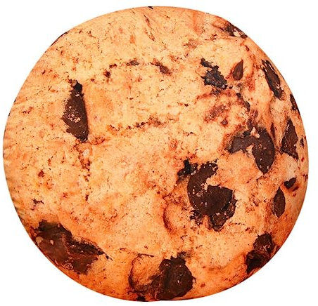 NURCIX Plüschtier 45Cm Simulation Plüschtier Simulation Keks Kissen Kissen Geburtstag Feiertag Geschenk Raumdekoration