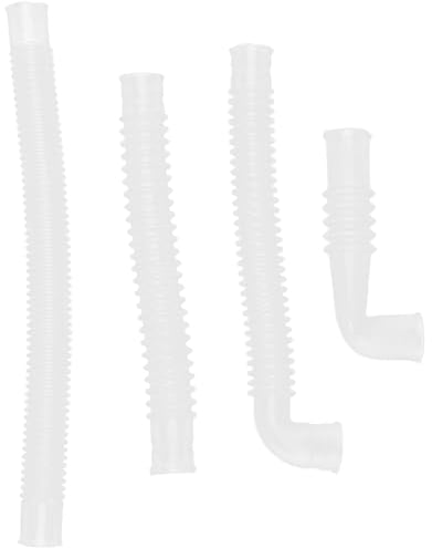 iplusmile Washing Machine Inlet 4pcs Washing Machine Water Inlet Hose Water Connection Inlet Supply Lines Tube Connector Washer Long for Portable Washing Machine