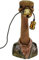 formano Standlampe Strauss Tisch- und Stehlampe E27 Max 40W goldfarben 49 cm