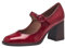 Tamaris Damen Pumps Blockabsatz Vegan; RED PATENT, EU 36