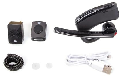 NATEFEMIN Walkie Talkie Wireless Bluetooth Earphone PTT Headset Earpiece M Plug for Motorola GP-88/300/CP1660/EP450/P3688/DEP450