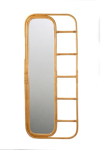 Romimex Miroir sur Pied Naturel 4 x 170 x 70 cm