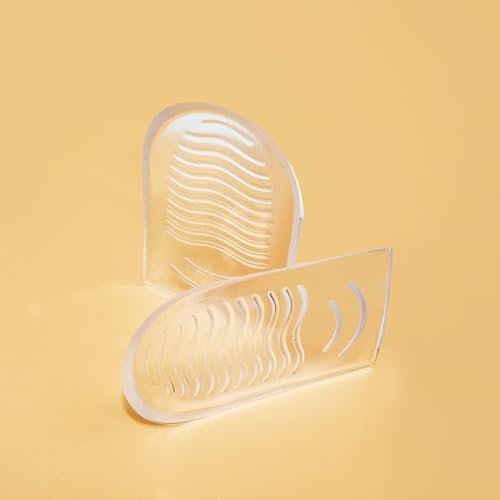 Rockreyoa Unsichtbare Höhe Erhöhung Einlegesohle Schuheinlagen aus Silikon Gel Fersenkeil Bequeme Fersenkissen mit Erhöhung für Damen und Herren Classic - Männer und Frauen 0.5 cm