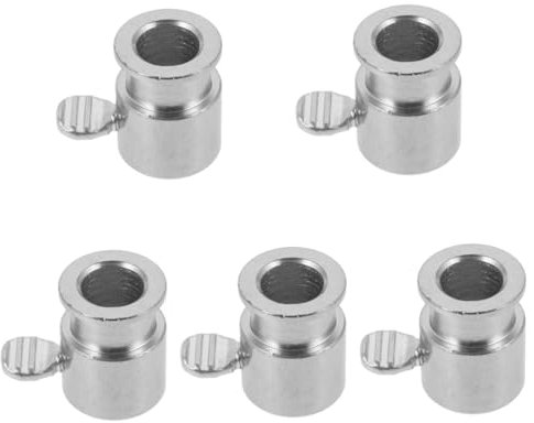 POPETPOP 5pcs Barbecue Grill BBQ Kit Grill Rod Holder Turner Rotisserie Balance Rotisserie Bushing Grilling Rod Trussing Supply Basket Rotisserie Spit Rod Roller Bushing Hot Star Air Iron