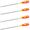 4 Pcs Chainsaw Chain Sharpening File Round Chain Saw Sharpener File Chain Saw File Sharpener Suitable for Chainsaw Chain