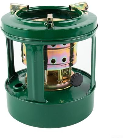 HEBEOT Réchaud à kérosène portable pour camping - Réchaud à kérosène - Réchaud de camping intégré - 8 lampes - Pour l'extérieur - Équipement alimentaire pour pique-nique