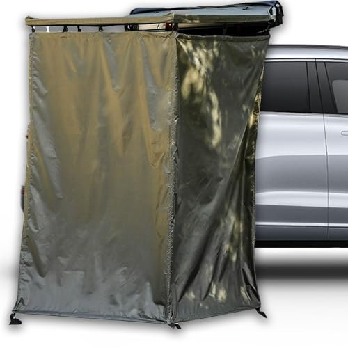 Toldo para Tienda de Ducha con Techo, Tienda de campaña para Ducha para Coche, Refugio de privacidad portátil, baño, Vestuario para Acampar al Aire Libre, Tela Oxford e Impermeable, Tiendas campaña
