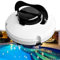 Robot automatico per la pulizia della piscina, piccolo robot per la pulizia della piscina interrata e fuori terra, con 3 modalità per pavimenti, pareti e linee d'acqua