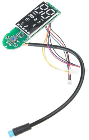 Real Time Speed And Battery Display For Electric Scooter Meter Electronic Dashboard Featuring And Dustproof Campus Mobility Tool