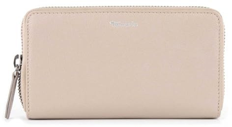 Tamaris Leder Geldbörse Amanda Zip Around Wallet Ceramic beige