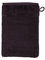 Möve Bamboo Luxe Waschhandschuh 15 x 20 cm aus aus Bambus-Zellstoff, black