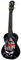 Korala Ukelele Concert skull with union jack hat| Polycarbonat