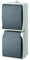 GAO 9878 Feuchtraum-Schalterprogramm Schalter/Steckdosen Kombination Standard Grau