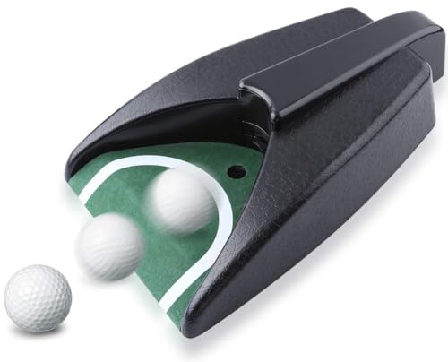 Putting Einheit mit automatische Ballr¨¹ckgabe, Automatischer Putt-R¨¹ckf¨¹hrer von Crestgolf, Automatik Putting Cup, Golfball Automatische R¨¹ckkehrens-Maschine 31 * 17 *, Putting Golf Training