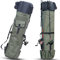 Sougayilang Fishing Rod Bag Canvas Rod Case Organizer Pole Storage Bag Fishing Rod and Reel Carrier Organizer for Travel, Gift for Father, Boyfriend and Family-Green