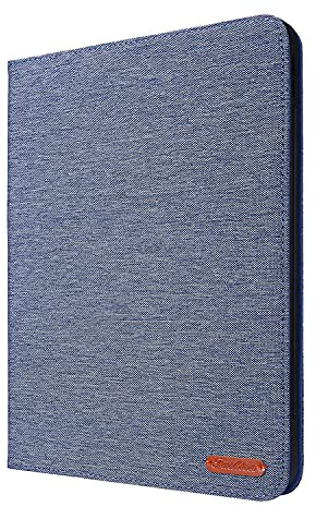 Lobwerk Funda para tablet Apple iPad Pro 11 2020/2021 de 11 pulgadas, funda fina con función atril y función de encendido y apagado automático, color azul