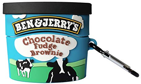Kompatibel mit Airpods 3 Generation Hülle 2021, Niedliche 3D Cute Cartoon Silikon Cow Icecream Hülle Schutzhülle, Kinder Teenager Jungen Mädchen Frauen für AirPods 3rd Gen Case Cover - Eiscreme
