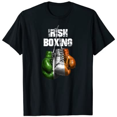 Irish Boxing Funny Ireland Flag T-Shirt T-Shirt