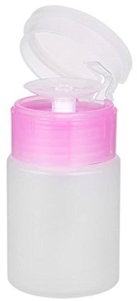 60 ml Plastikflasche Pumpspender Leere Nagellackentferner Nagel Maniküre Make-up Reiniger Nail Art Tool Langlebig und nützlich