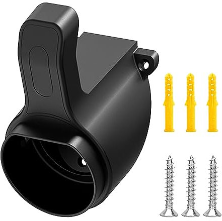 Soporte de cargador tipo 2 EV, organizador de cables de carga, soporte de pared para estación de carga de coche eléctrico, soporte de enchufe tipo 2, compatible con todos los cables de carga tipo 2