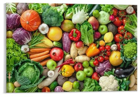 Sortiment von frischem Obst und Gemüse,1000 Teile Puzzles,Papierpuzzle Puzzles Spiel,Entspannung Puzzle Spiele,mentale Übung Puzzle,Anime Für Jugendliche Und Erwachsene Geschenke 1000pcs(38x26cm)-220