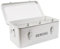 Xbopetda Metal Sewing Organizer, 4 Compartment Sewing Basket with Safety Locks, Storage Box for Thread, Scissors & Pins (White)