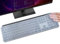 Coque de protection en silicone pour clavier Logitech MX Keys S & MX Keys Advanced Illuminated Wireless Keyboard, Logitech Craft Advanced Wireless Keyboard Protector Skin, transparent