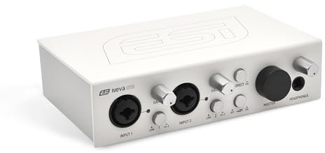 ESI Neva OTG Interface audio professionnelle 24 bits/192 kHz Dual USB-C