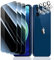 Fynorao 3+3 Stück Sichtschutz Panzer Schutz Glas für iPhone 12 Mini, Anti-Spähen Gehärtetes Glas Schutzfolie und Kameraschutz, Panzerglas Displayschutzfolie, 9H Härte, Anti- Kratzer
