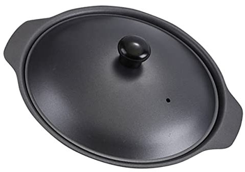 BESTOYARD Cast Iron Casserole Non-stick Cooking Pot Multi-functional Stewing Pot for Kitchen Home Use Food