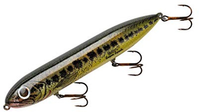 Heddon Super Spook Topwater Fishing Lure for Saltwater and Freshwater