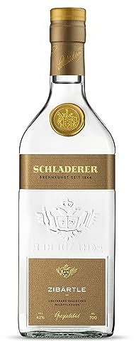 Schladerer Zibärtle, gereifter Edel-Obstbrand aus dem Schwarzwald, aus der seltenen, wildwachsenden Pflaumenart Zibarte gewonnen (1 x 0.7 l)