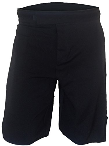 Kinder MMA Shorts – Jugendgrößen, Jungen, schwarz, 12