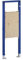 Geberit Duofix Montageelement 111.790.001 für Sützgriffe / Haltegriffe Höhe 112 m
