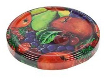 Vitrea 50 Ersatzdeckel Deckel für Sturzgläser To 82 Obst Dekor Passend für 230/350 / 435 ml