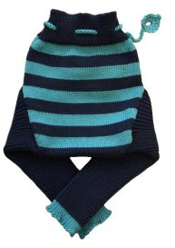 100% lana merina para pañales para bebé (M, azul oscuro-azul aguamarina)