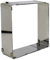 Ard'time BG-CAREXT Carré en Inox Extensible, Gris
