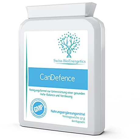 CanDefence 60 Capsules - Candida Support - Ultimate Extra Strength All-in-ONE Formulation