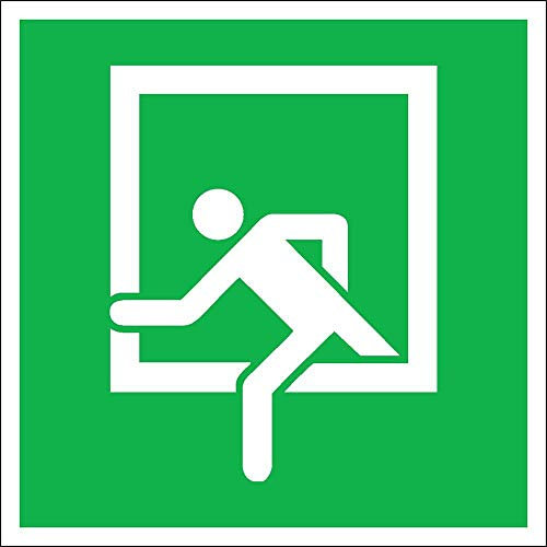 Format 4044589372208 – Notausstieg Folie 150 x 150 mm