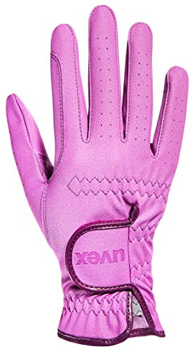 Uvex Sportstyle Kid - dehnbarer Reithandschuh für Kinder - strapazierfähig - exzellenter Grip - Violet - 5