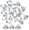 Ziyero 30 Piezas Decoración de Prismas Facetados Bola de Cristal de Arco Iris Brillante, para Decoración de Interiores, Fiestas, Automóviles, árboles Navidad, DIY, Obras de Arte Etc—Diamante Mitación
