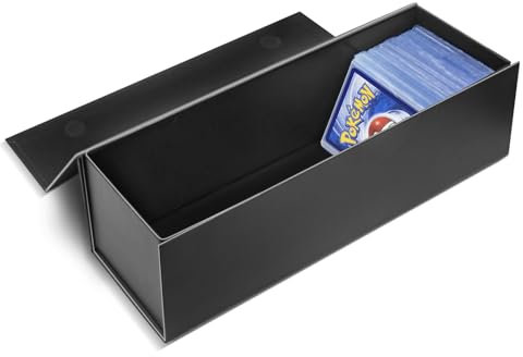 Sammelkarten-Aufbewahrungsbox, Toploader-Aufbewahrungsbox, Sammelkartenhalter, Topload-Hobbybox für 800 Karten – 1 Packung