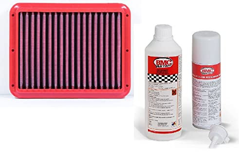 BMC Filtre à air racing + kit de nettoyage compatible avec Ducati Panigale V4 DA année de construction 2019