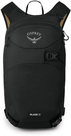 Osprey Glade 12 Wintersport-Rucksack, unisex Black O/S