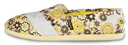 Espargatas Unisex Alpargatas mit Rutschfester Sohle bequem Schuhe Strand/Schwimmbad/Stadt gelb 39 EU