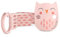 Suavinex, Attache Sucettes avec Ruban. Chaîne de Sucette avec Ruban Textile, avec un Design Double Face. +0 Mois. Bonhomia Rose